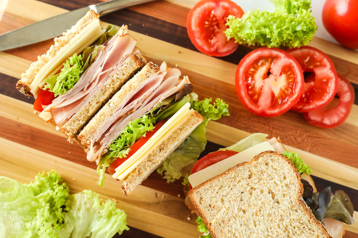 Turkey Sandwich Deli Style Recipe 