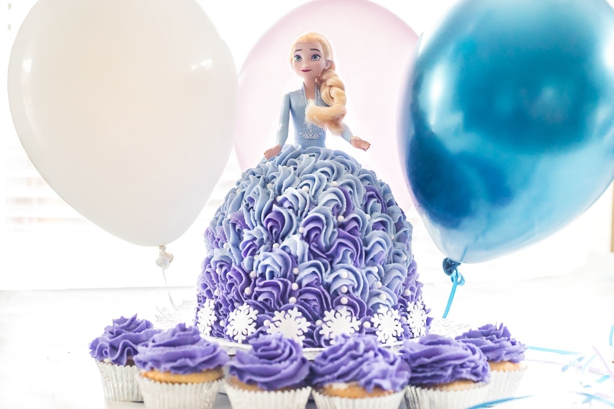 happy birthday princess cake