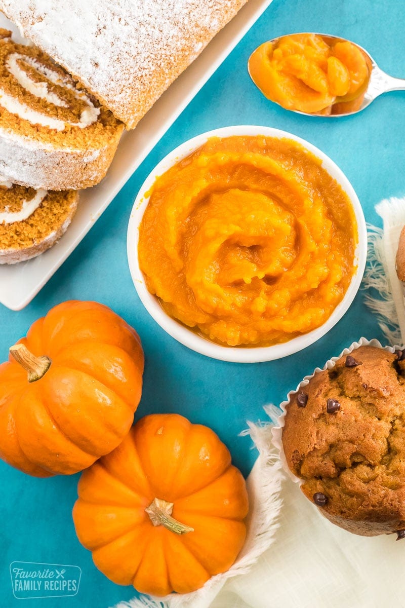 make pumpkin puree after carving