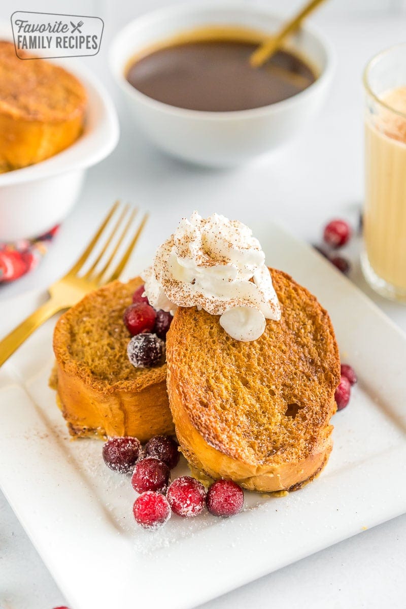 Eggnog French Toast