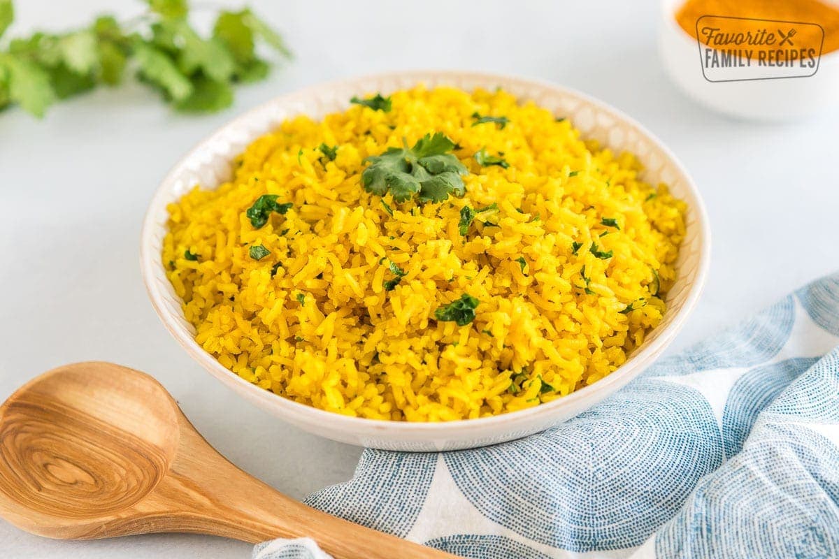 Super Easy Yellow Rice Recipe + Tips (Ready in < 30 Minutes)