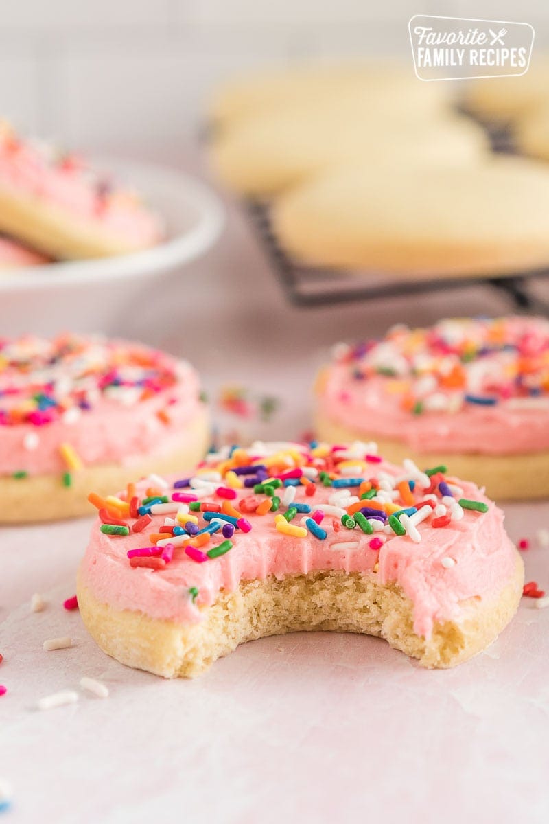 Pink Sugar Cookies - My Mini Chefs