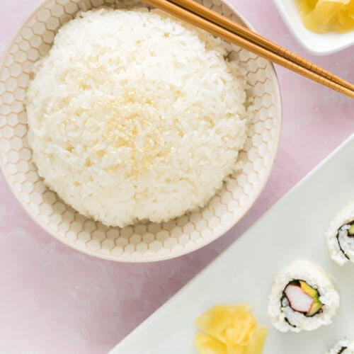 How to Make Sushi Rice in a Rice Cooker - Fifteen Spatulas