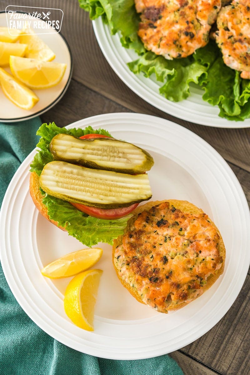 Salmon Burger (Salmon Patties Recipe)