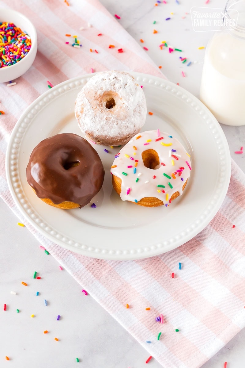 Croissant Donut: Homemade Recipe from Crescent sheets - A Sparkle of Genius