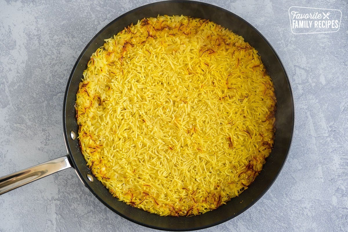 Chicken and Saffron-Scented Rice