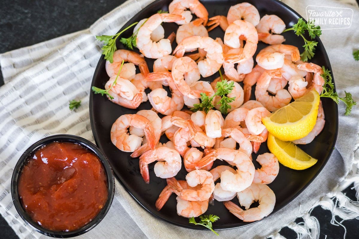 how to make a shrimp platter