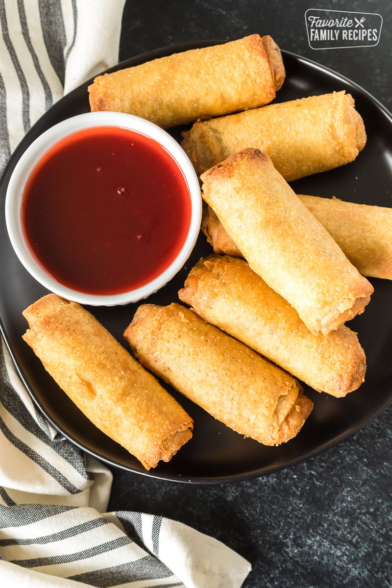 Frozen Egg Rolls in Air Fryer {Minh/Chung} - Home Cooked Harvest