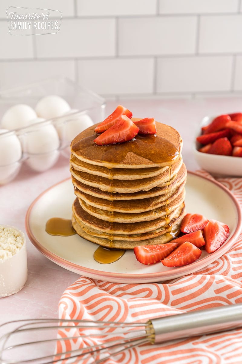 Fluffy Pancake Recipe for a Thick Delicious Delicious Stack - 31 Daily