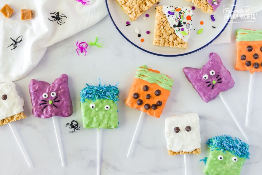 Halloween Rice Krispie Treats