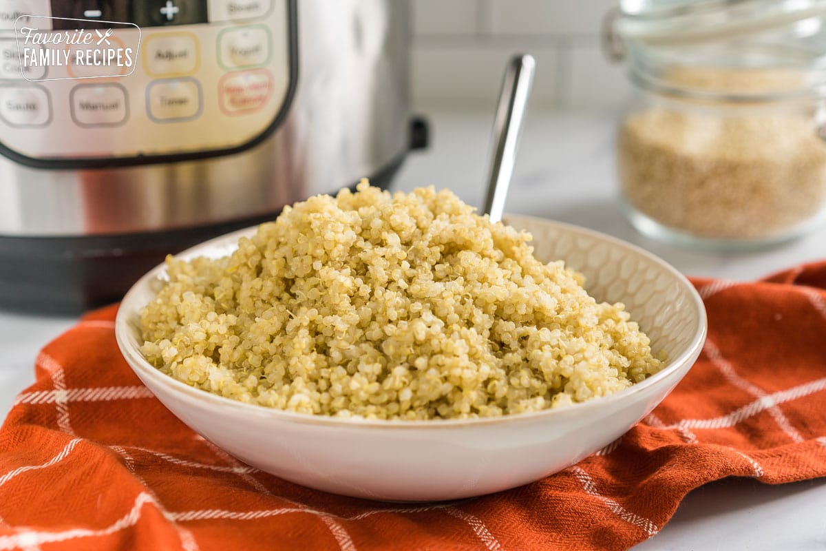 Perfect Instant Pot Quinoa - Foolproof Easy Recipe!