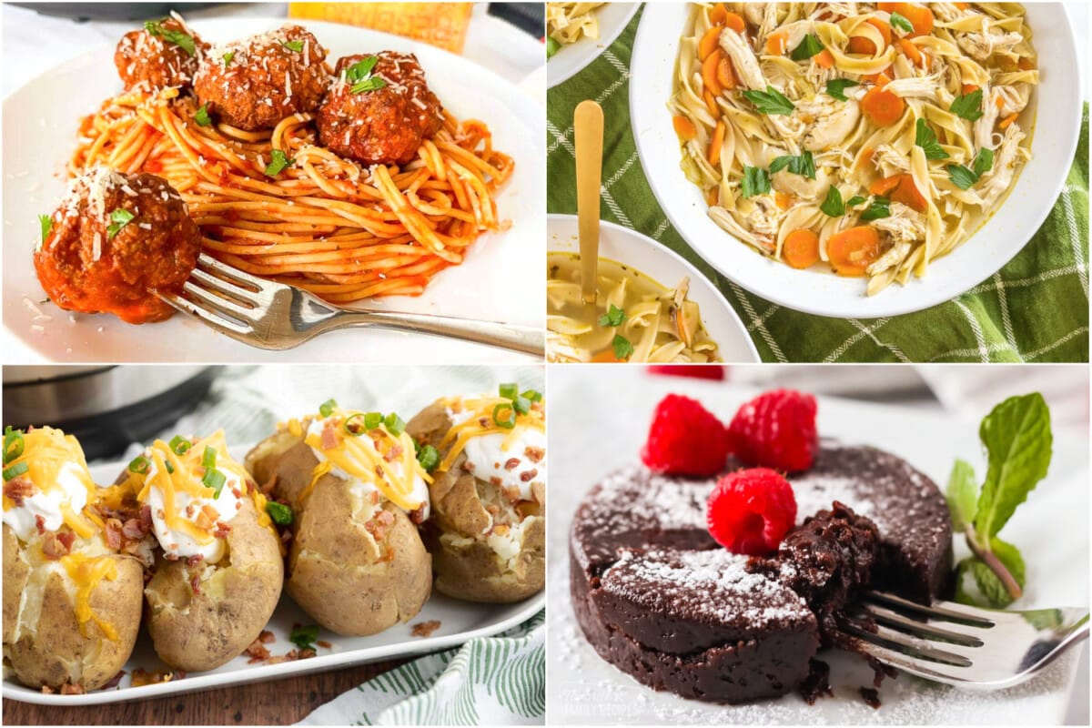Easy Instant Pot Recipes - Dinners, Dishes, and Desserts