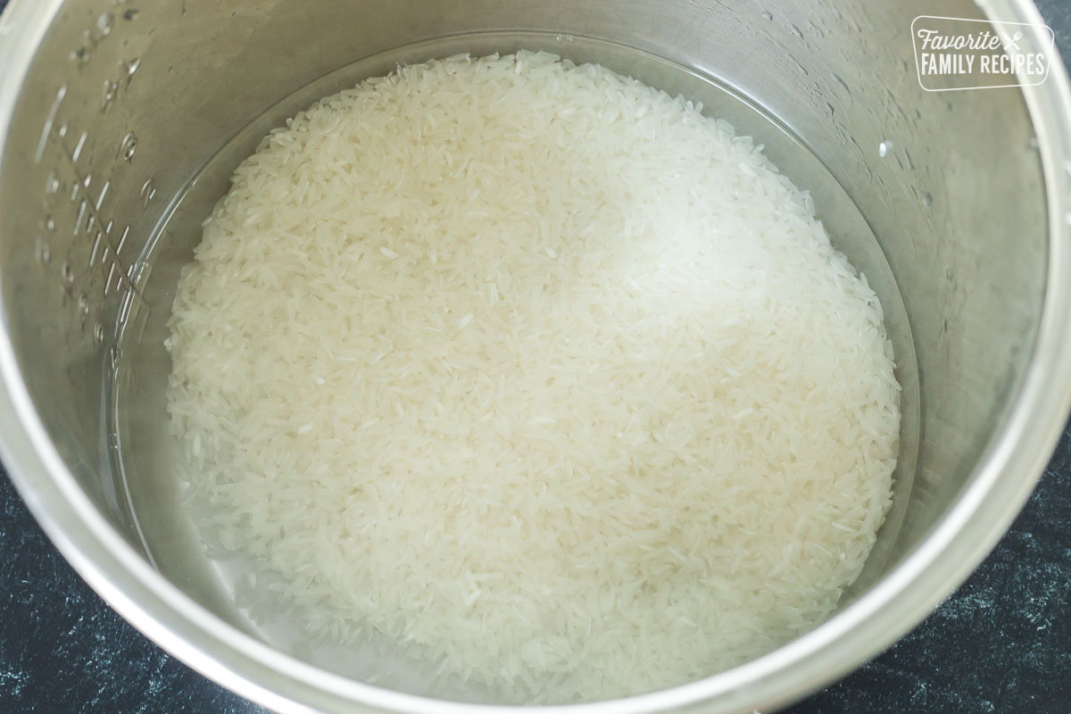 Instant Pot Rice Water Ratio 