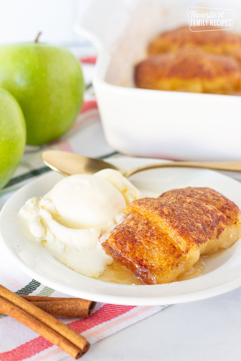 The Best Granny Smith Apple Dumplings