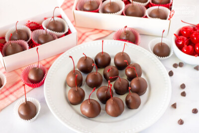 Old Fashioned Chocolate Covered Cherries