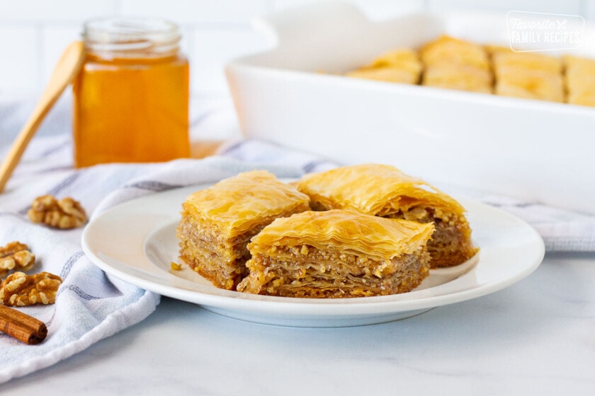 Easy Baklava Recipe With Step By Step Photos Video