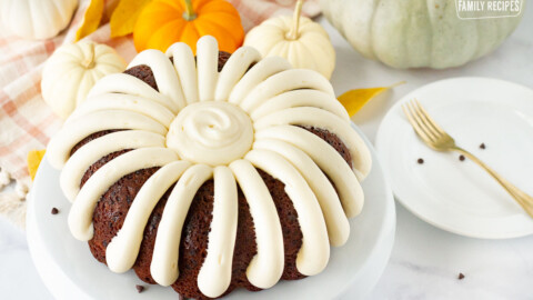 Halloween Bundt Cake - Together as Family