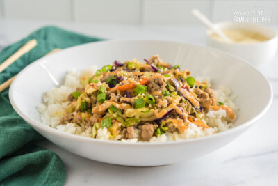 Egg Roll Bowl Recipe