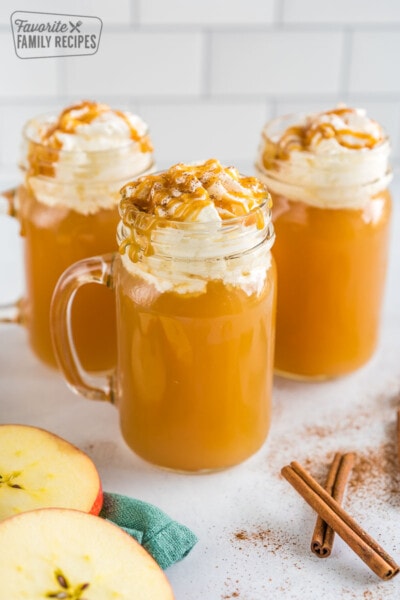 Starbucks Caramel Apple Spice Cider (Copycat Recipe)