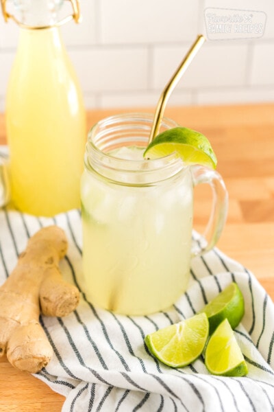 Easy Homemade Ginger Ale Recipe With Fresh Ginger