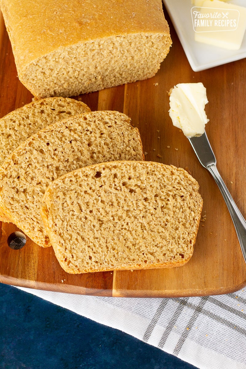 Honey Whole Wheat Bread, Recipes from The Mill
