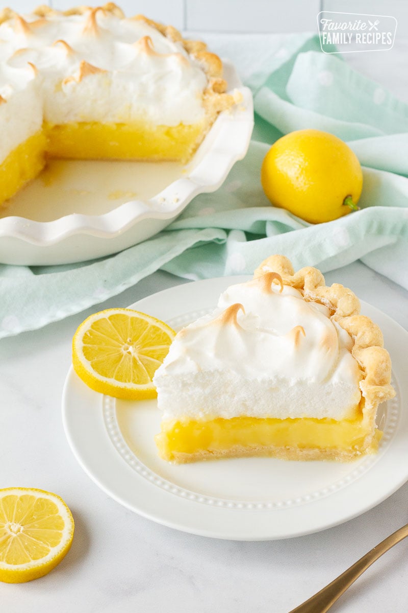 Easy Cake Mix Lemon Pie Cake Recipe