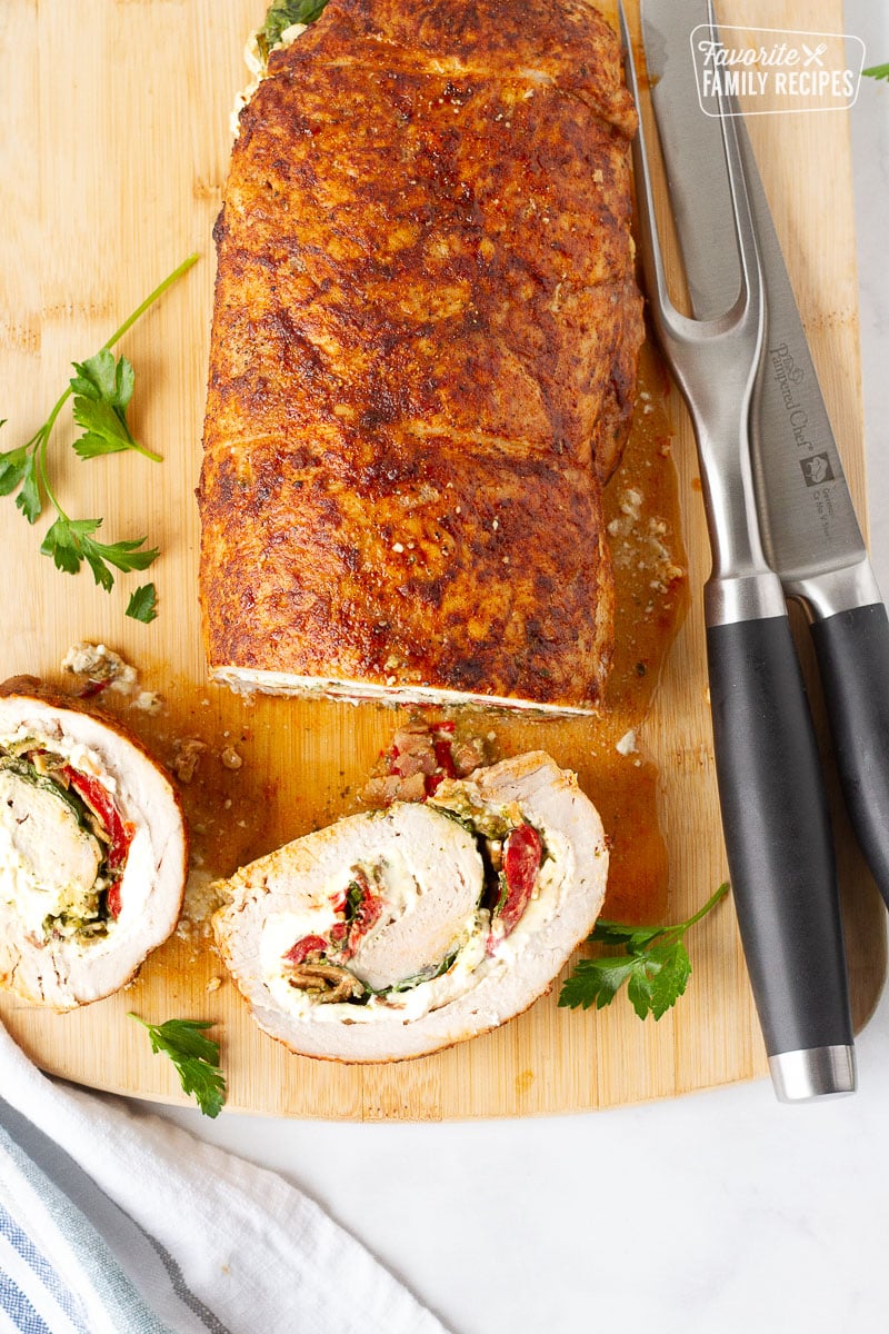 stuffed pork loin recipes