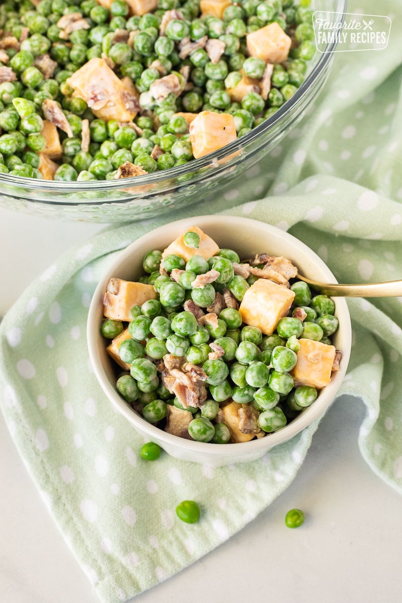 Spring Radish and Snap Pea Greek Salad - Just a Little Bit of Bacon