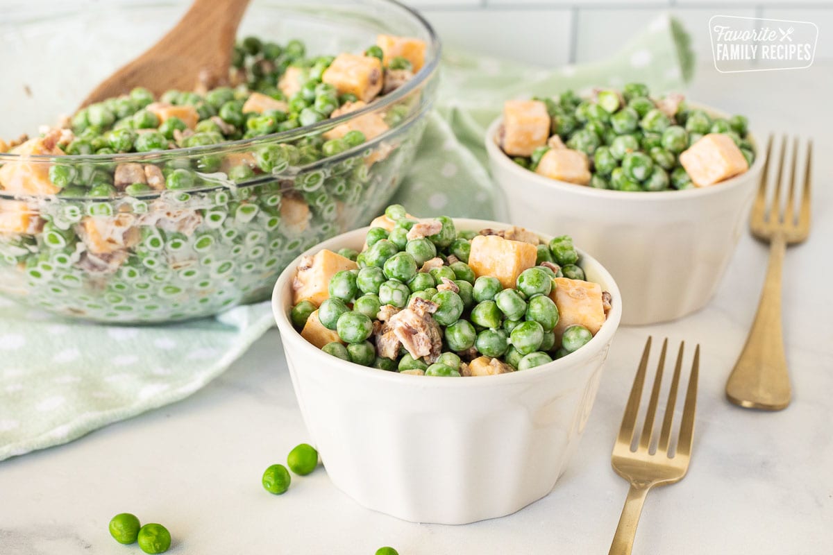 Spring Radish and Snap Pea Greek Salad - Just a Little Bit of Bacon