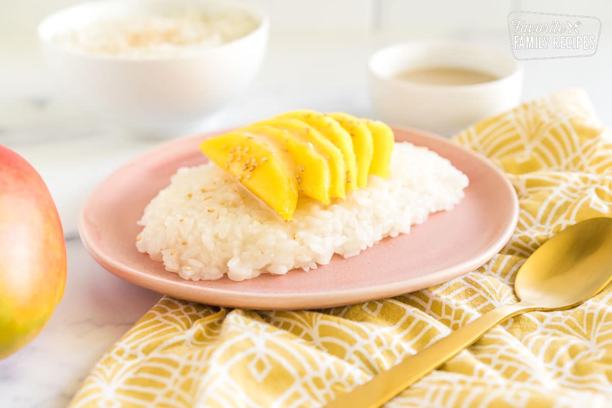 EASY Thai Style Mango Sticky Rice Recipe – The Travel Bite