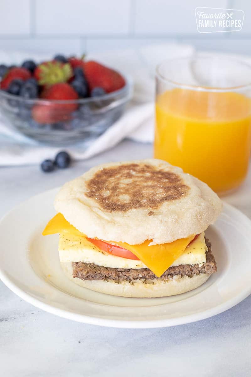 Freezer Breakfast Sandwiches Recipe 