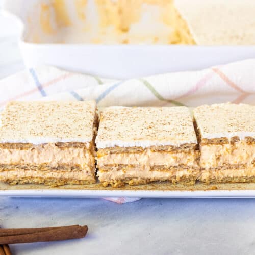 Chocolate Eclair Cake (No Bake, 5 Ingredients) - Belly Full