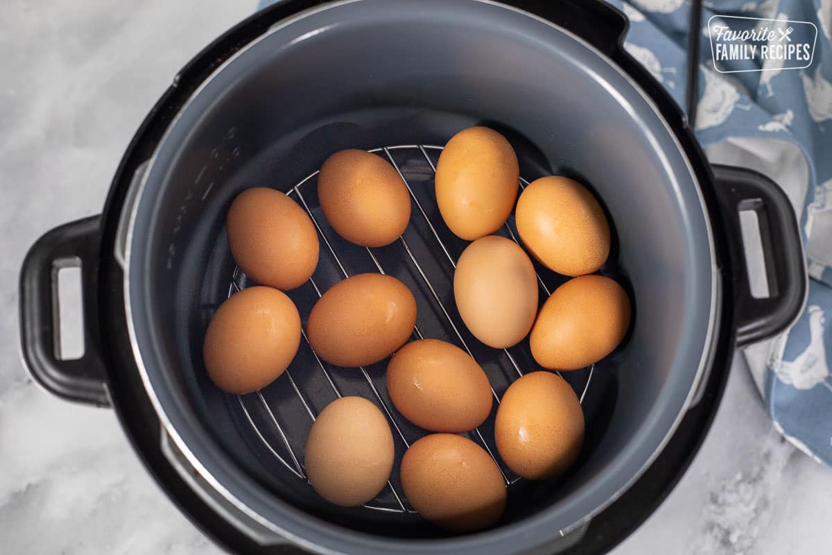 Instant Pot Hard Boiled Eggs - Plowing Through Life