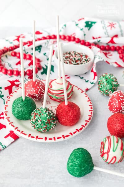 Christmas Cake Pops 1455