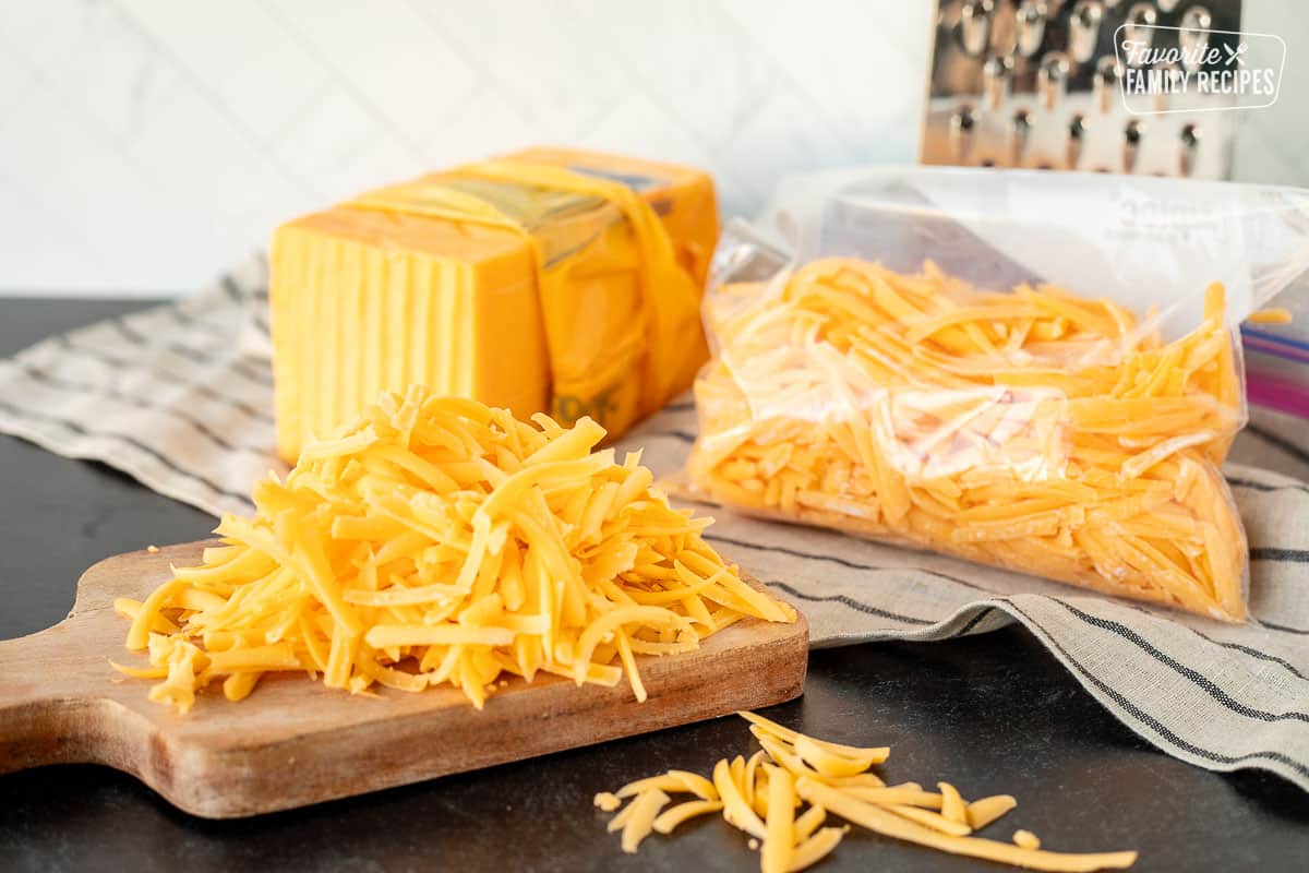 Great Vallue Great Value Finely Shredded Sharp Cheddar Cheese, 16