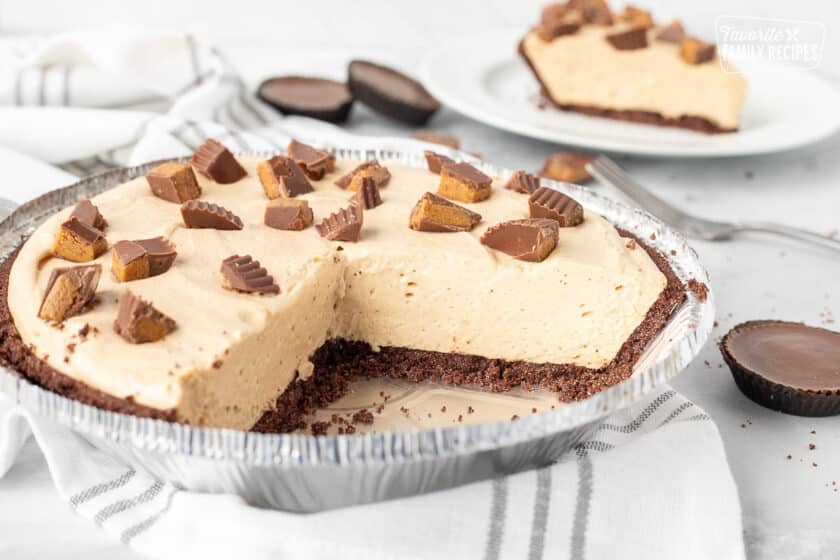 No Bake Peanut Butter Pie