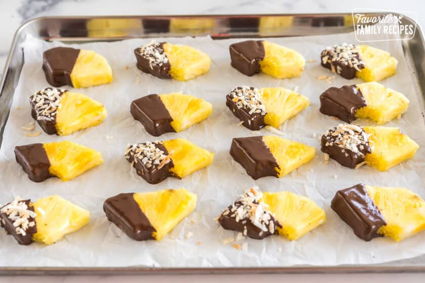 Chocolate Covered Pineapple