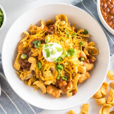 Totchos from Toy Story Land in a bowl