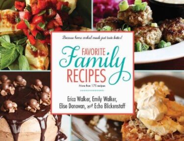 Front cover of Favorite Family Recipes Cookbook