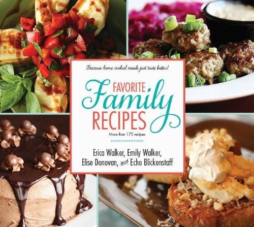 Front cover of Favorite Family Recipes Cookbook