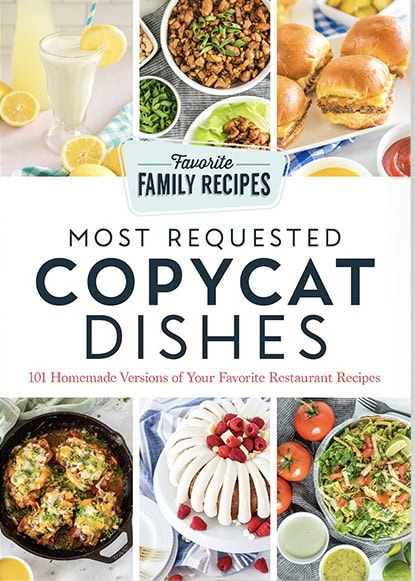 Most Requested Copycat Dishes Cookbook Cover Image